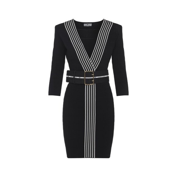 lake como fitted bodice sequin mini dress gold LONG SLEEVE MINI SEQUIN DRESS – David Koma